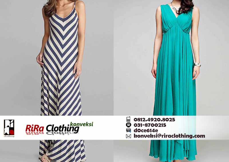 Hasil Konveksi maxi Dress Online